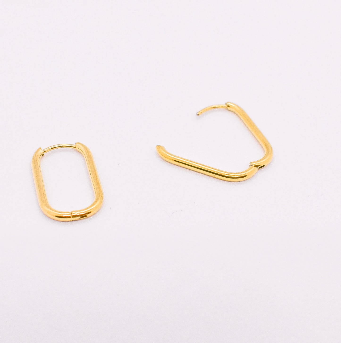 Rectangle Hoop Earrings