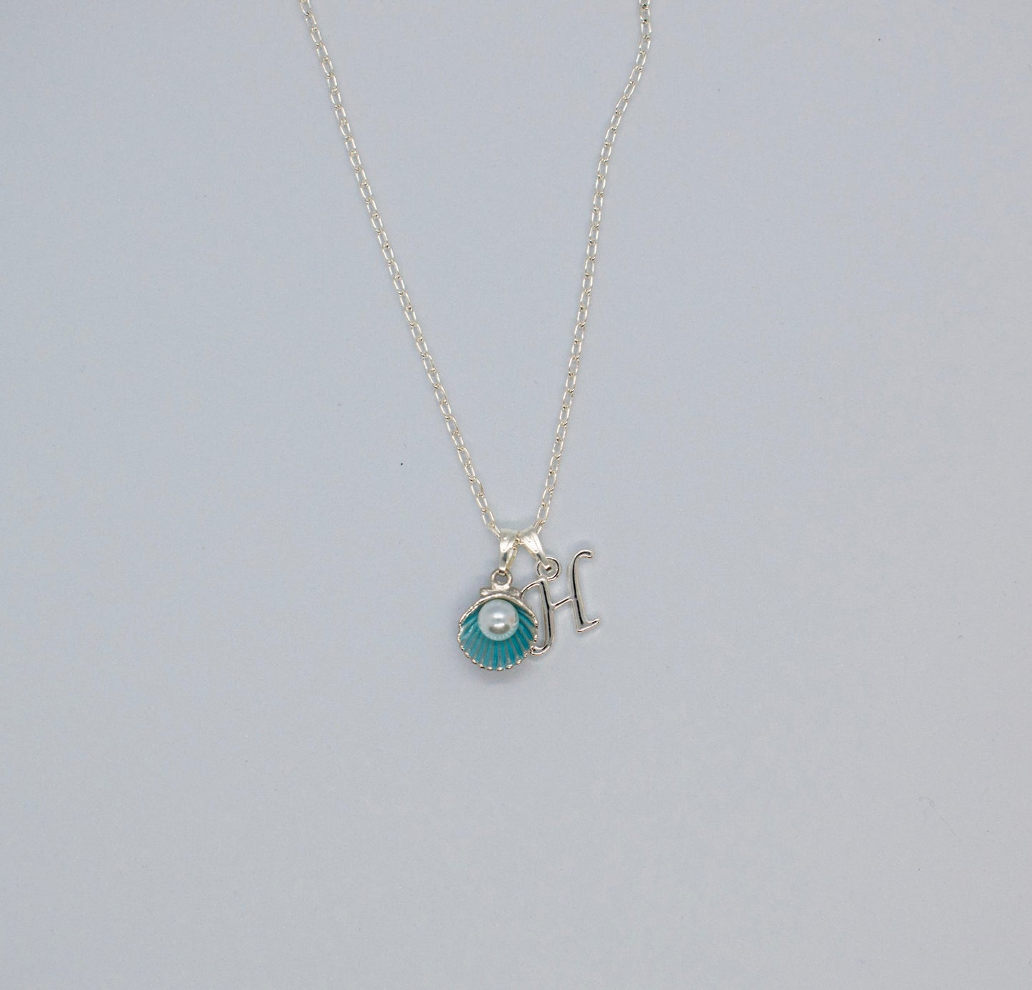 Shell charm necklace