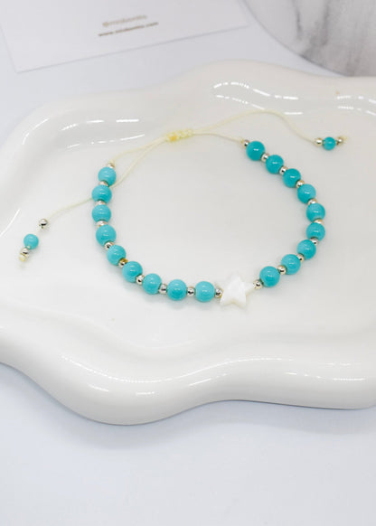 Turquoise beads bracelet