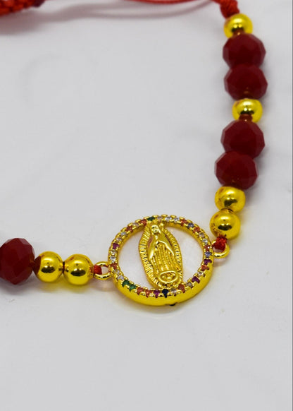 Virgin and Pearls Bracelet