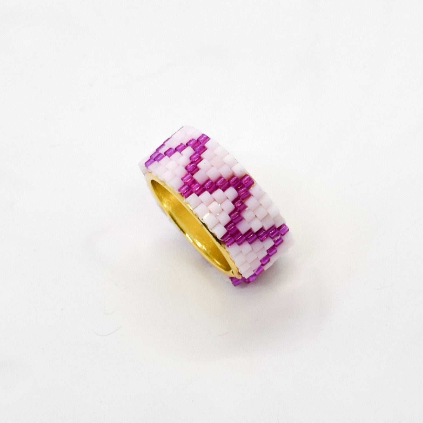 zigZAG_RING_MIYUKI FUCCIA