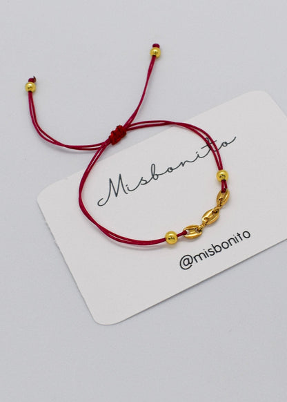 anchor red bracelet