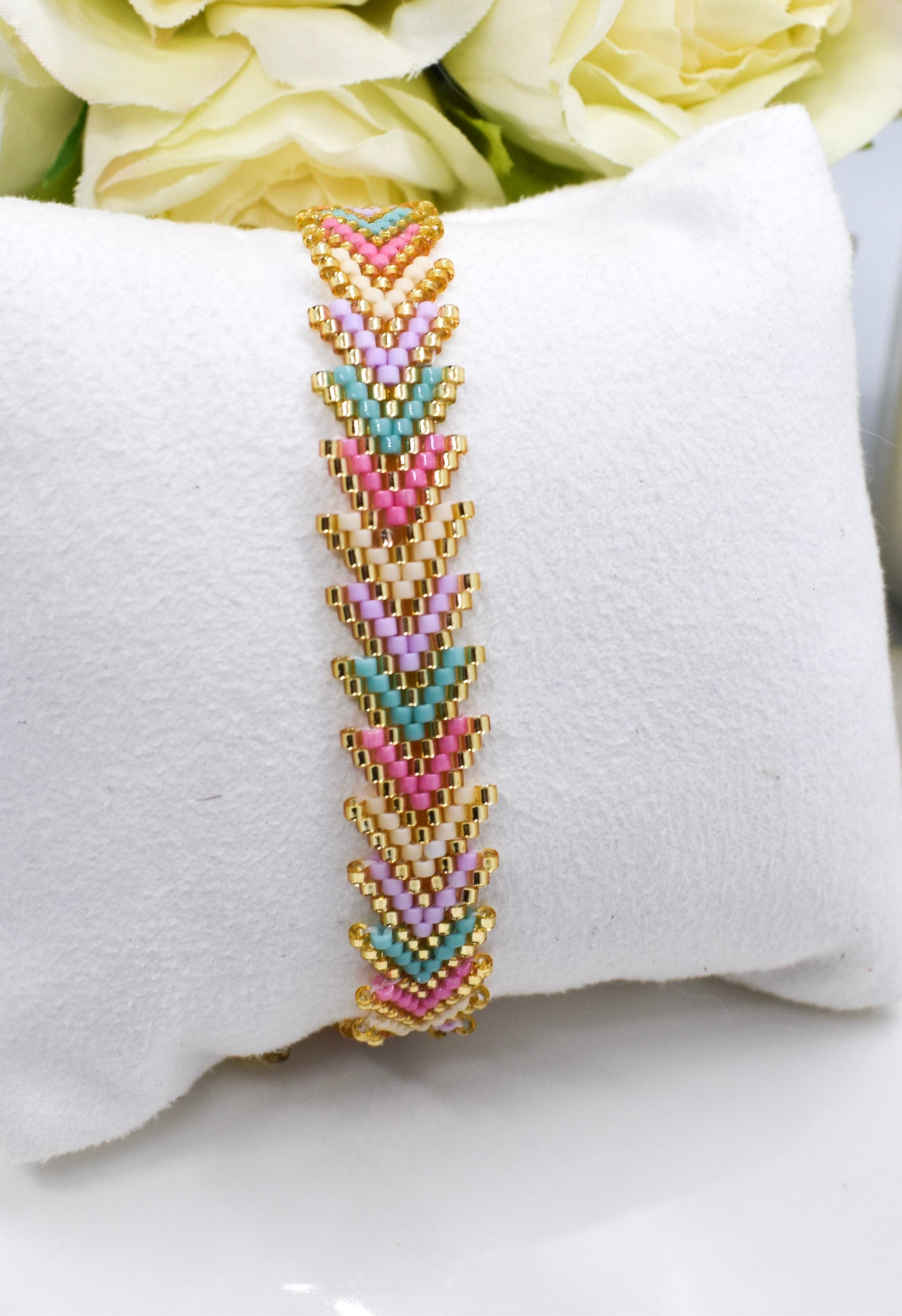 arrow bracelets beaded turquoise