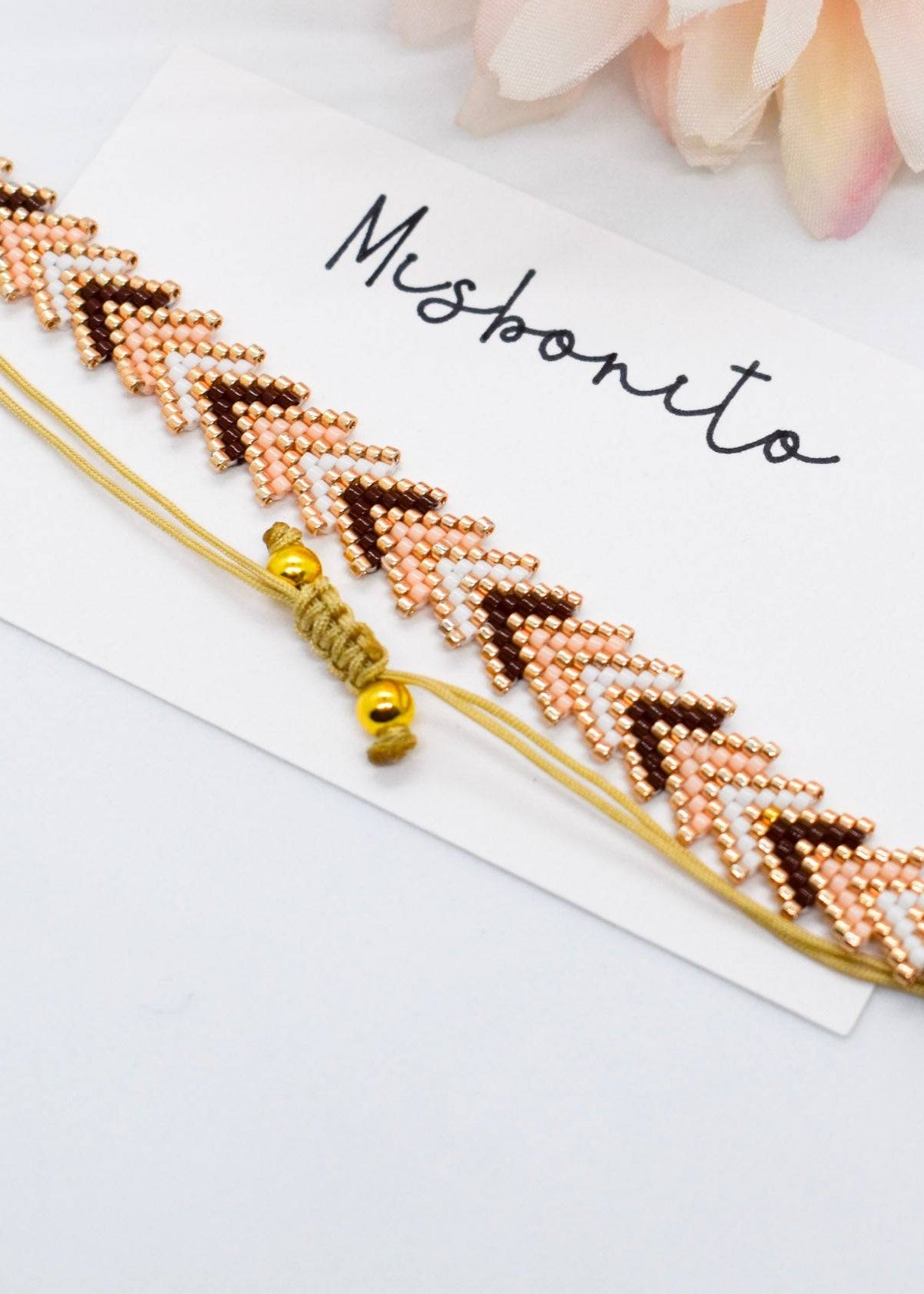 arrow brown handmade bracelet