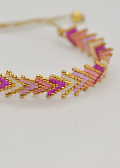 arrow pink bracelet