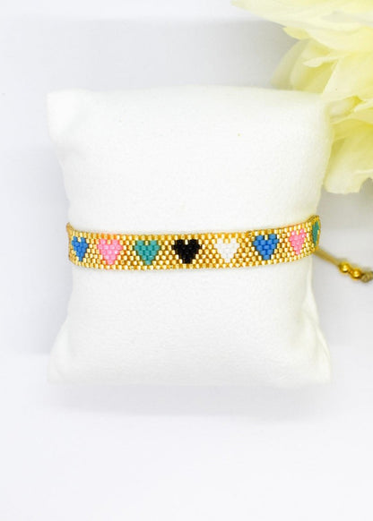 bar heart golden