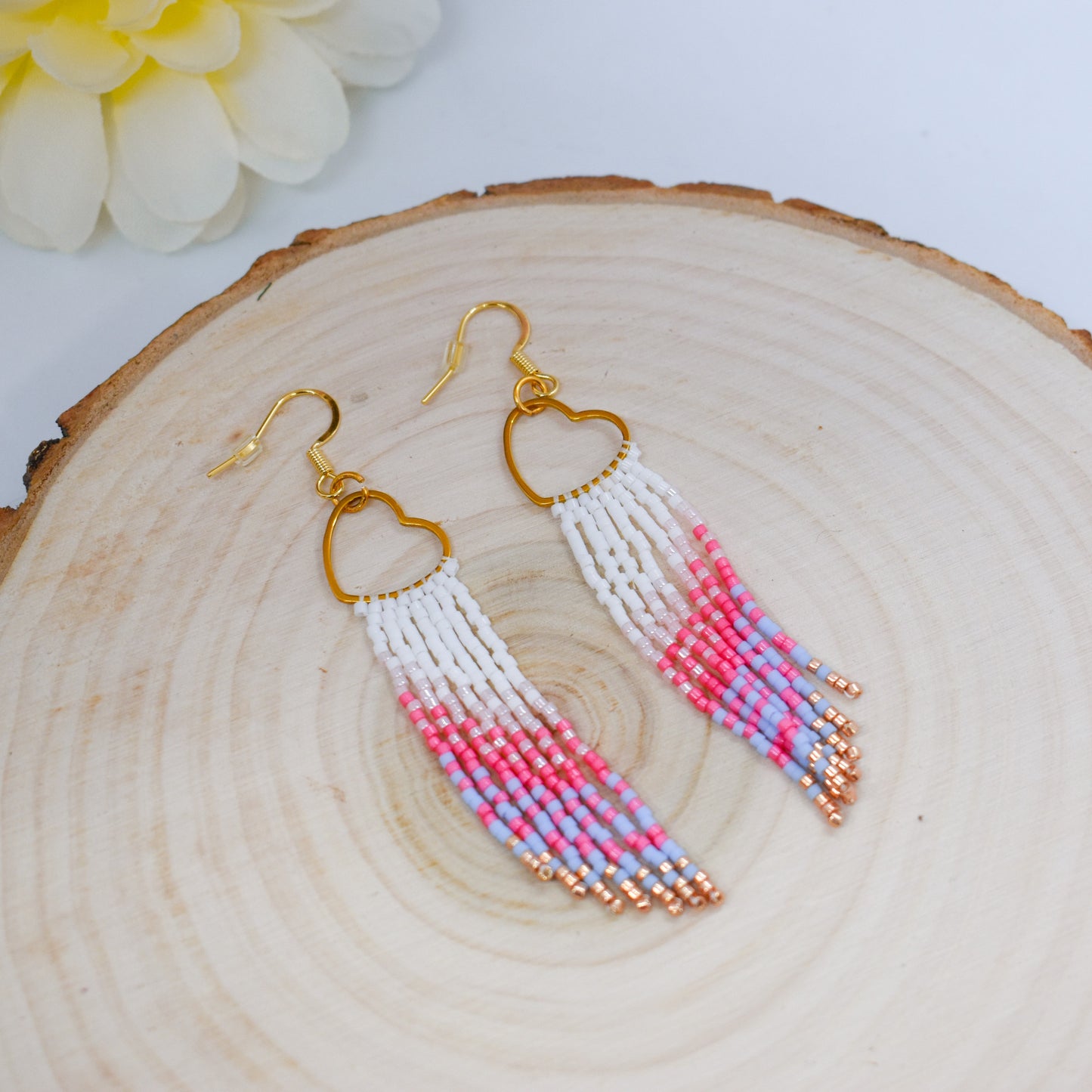 Fringe earrings