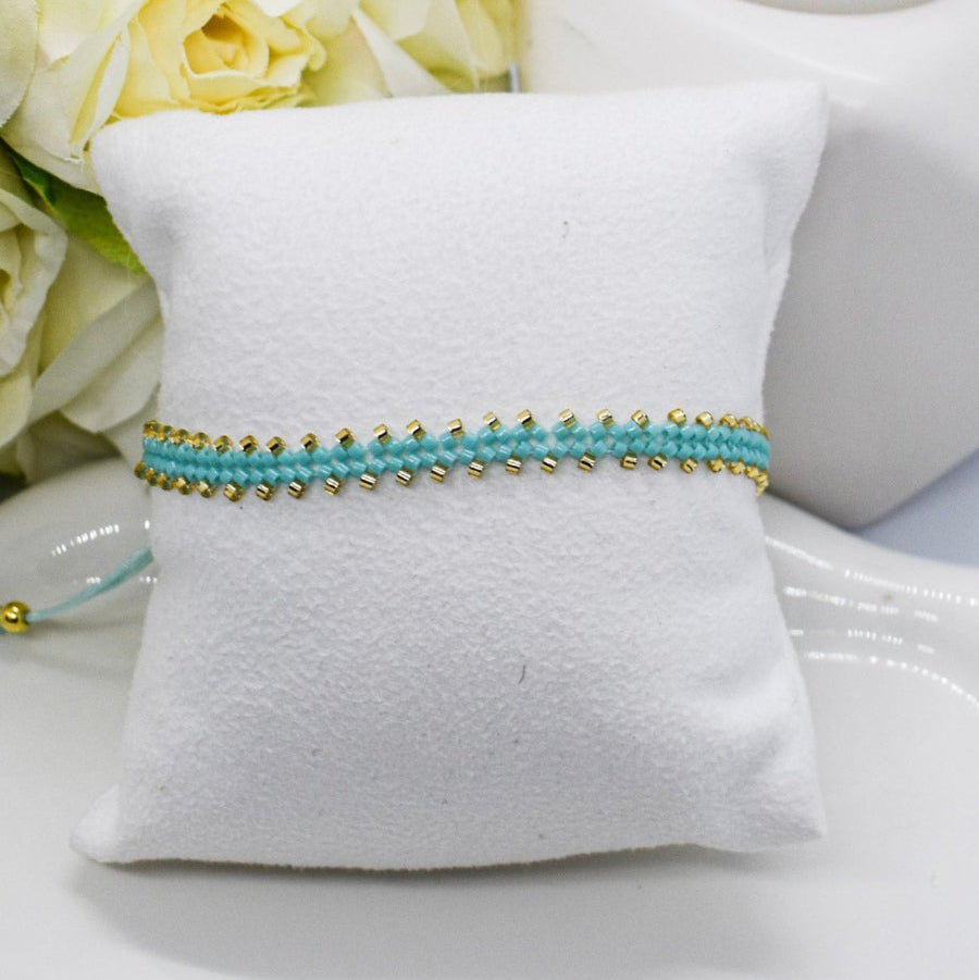 beaded turquoise braceletfish
