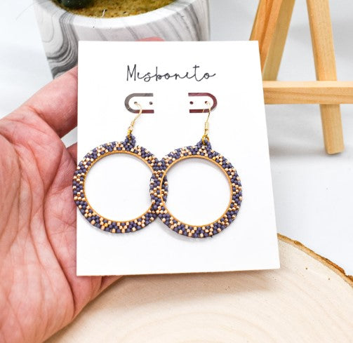 handmade beaded earrings