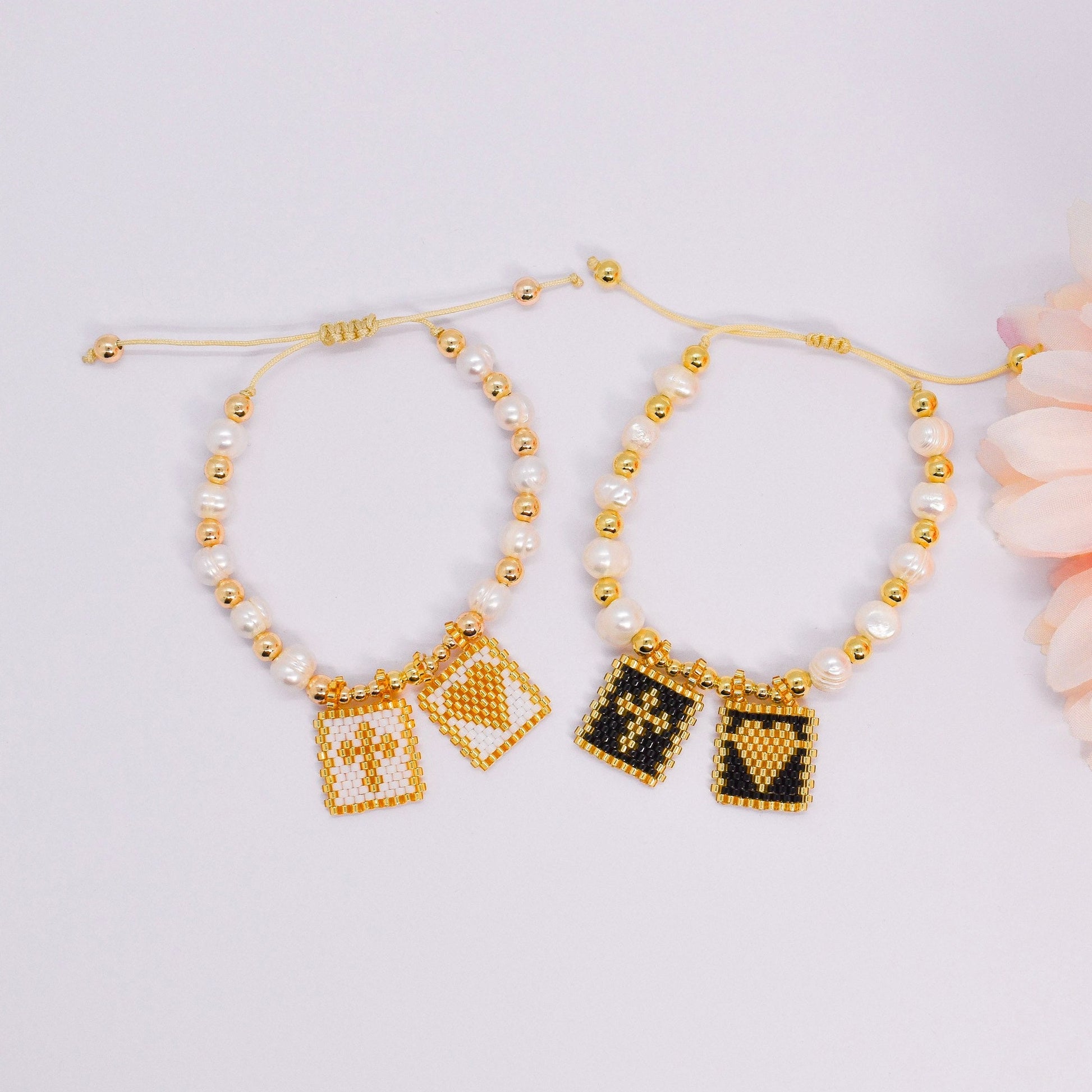 Scapulars beaded bracelets