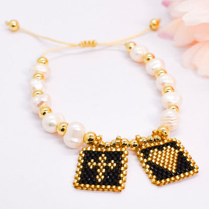 Black Scapular bracelet