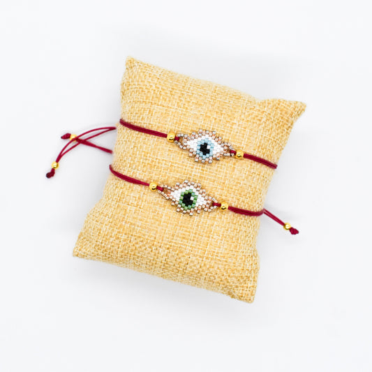 evil eye rombus bracelets