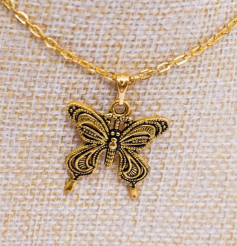 Butterfly necklace