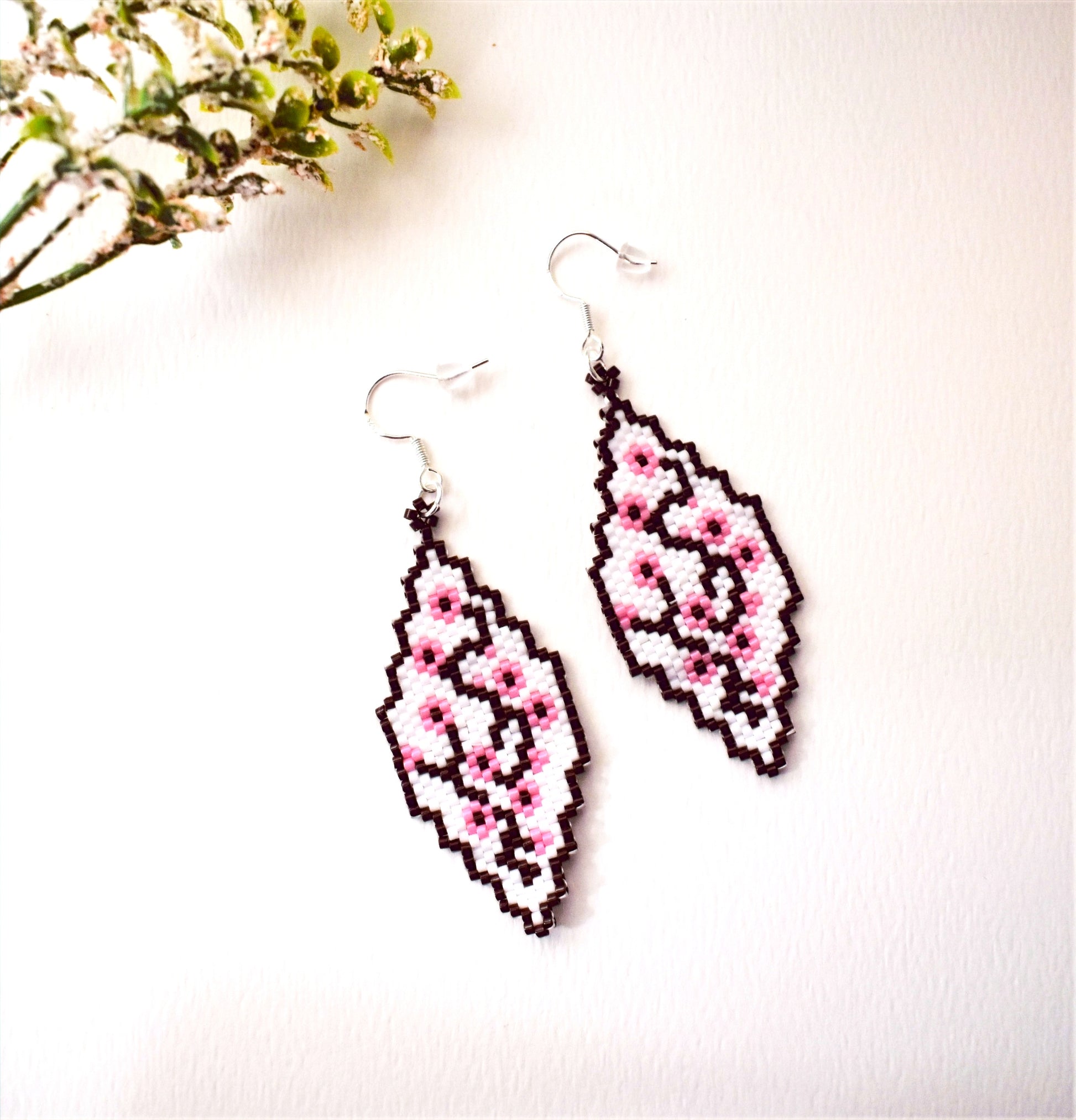 Cherry blossom earrings