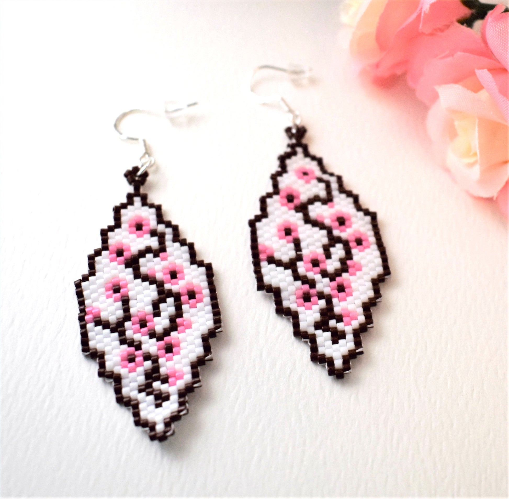 Cherry blossom earrings