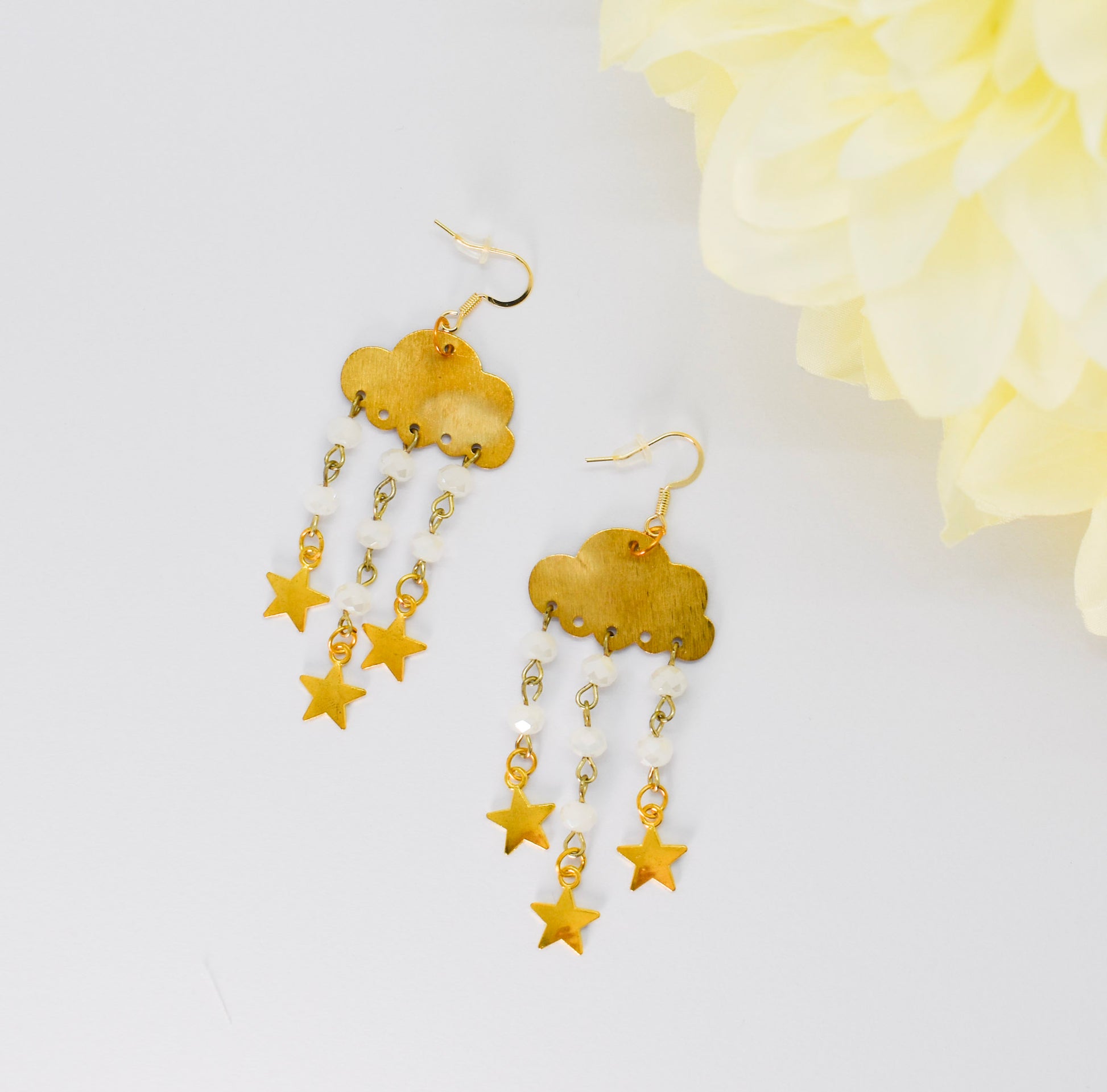 cloud earrings