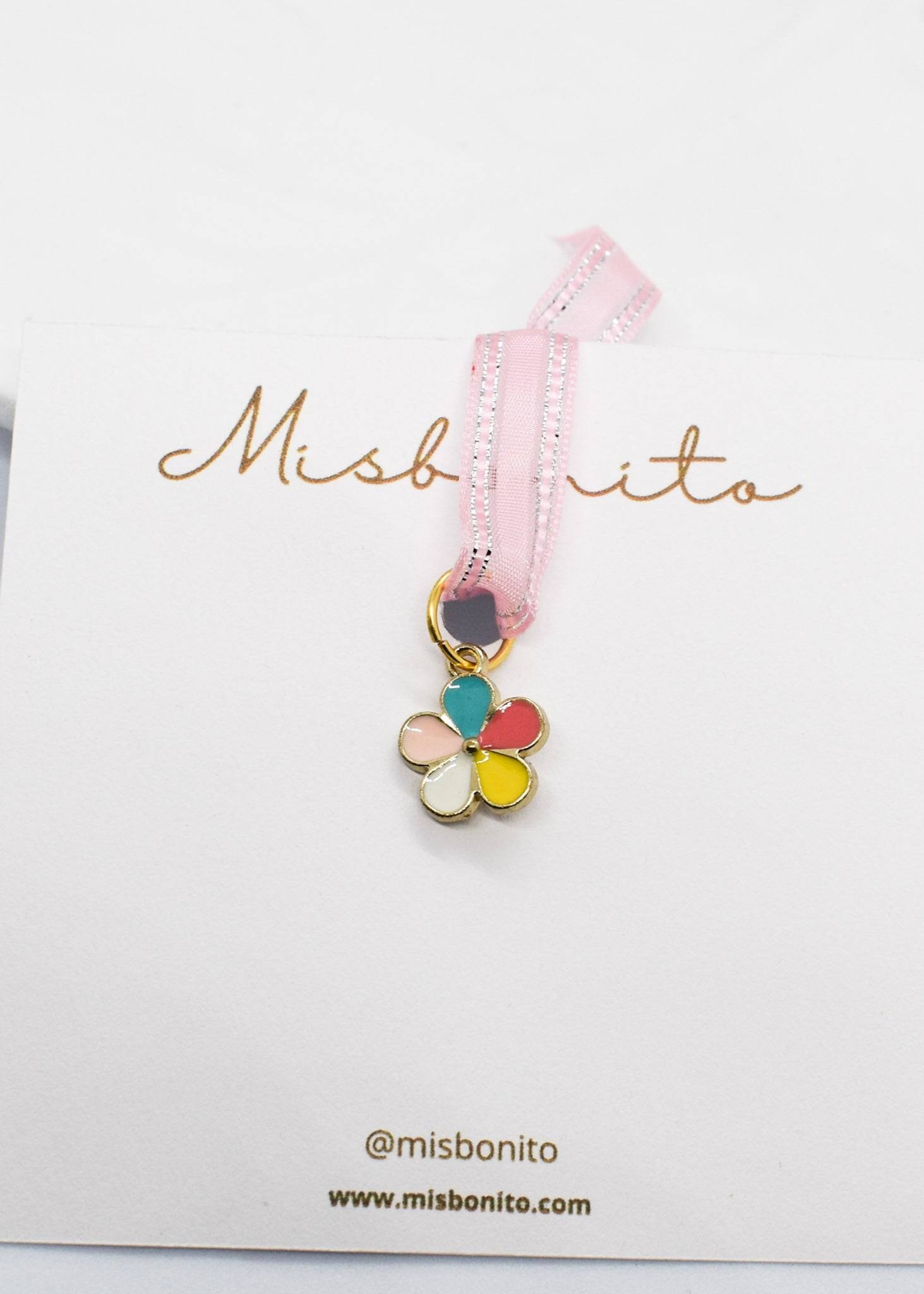colorful floral charm