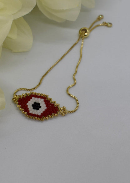 evil eye red bracelet