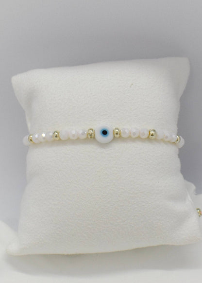 evil white bracelet
