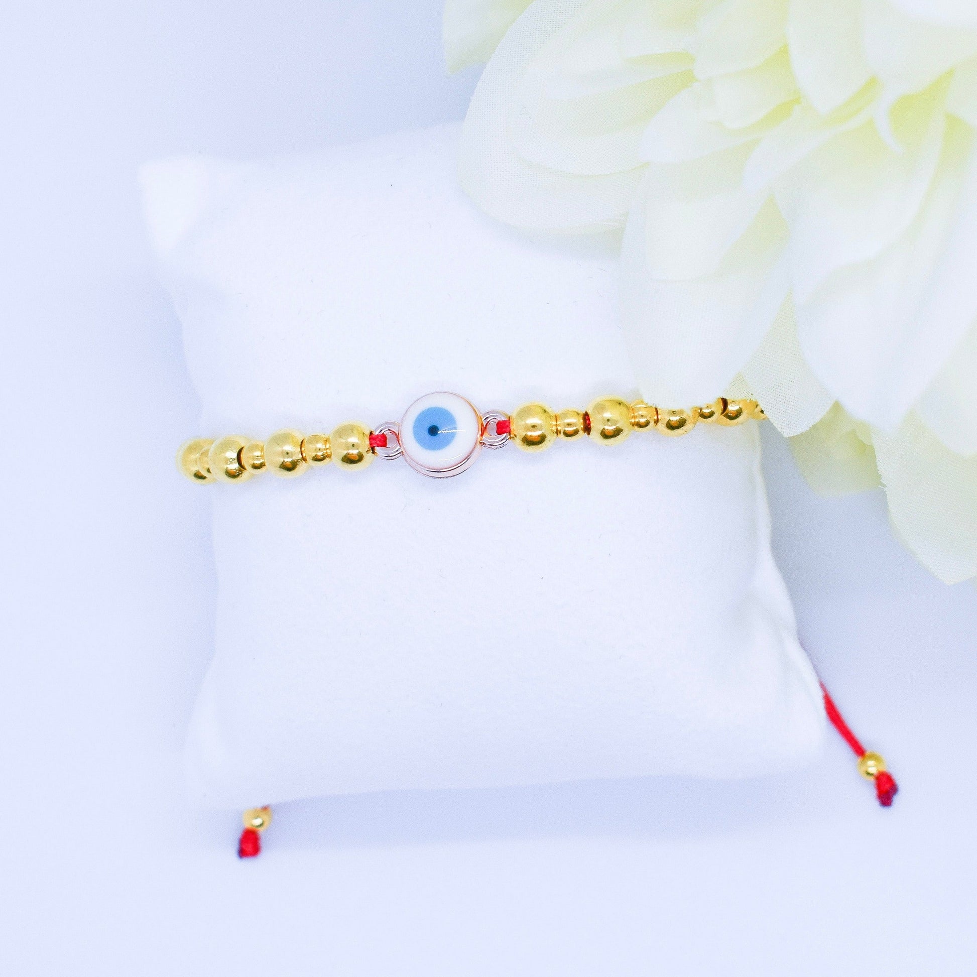 evil eye golden bracelet