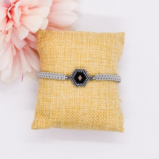 Evil Eye Grey Bracelet