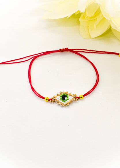 evil eye rombus bracelets
