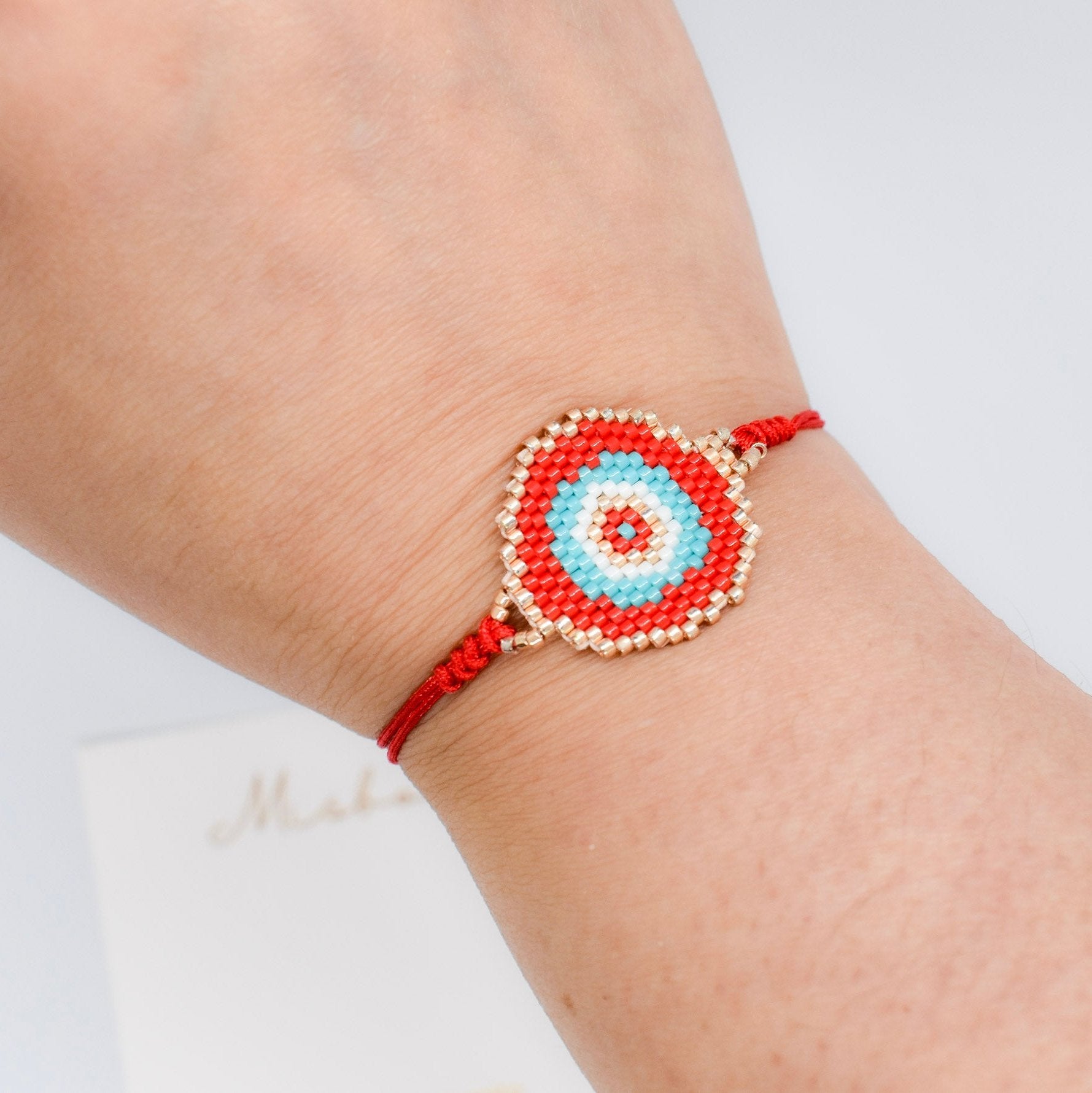 evil eye hamsa hand bracelet