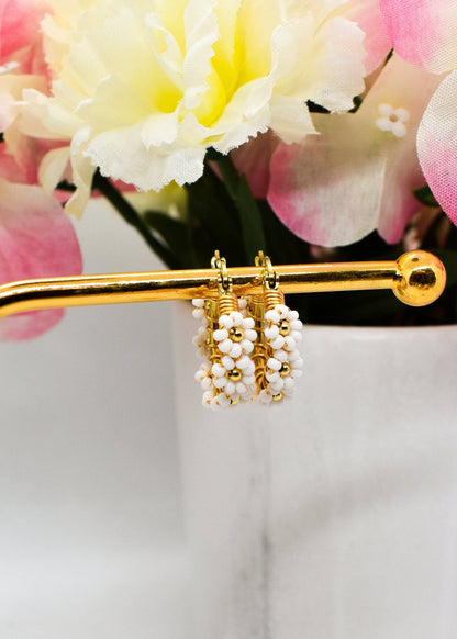floral white hoop