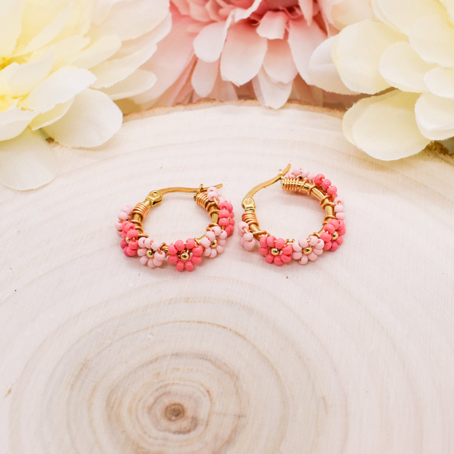 FLORAL BOHO HOOPS