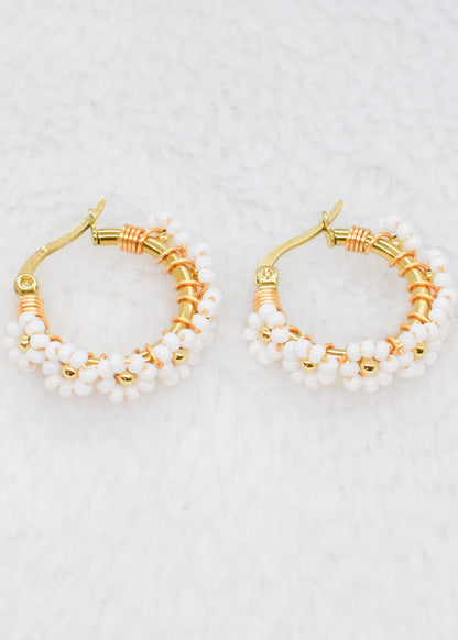 Floral boho white