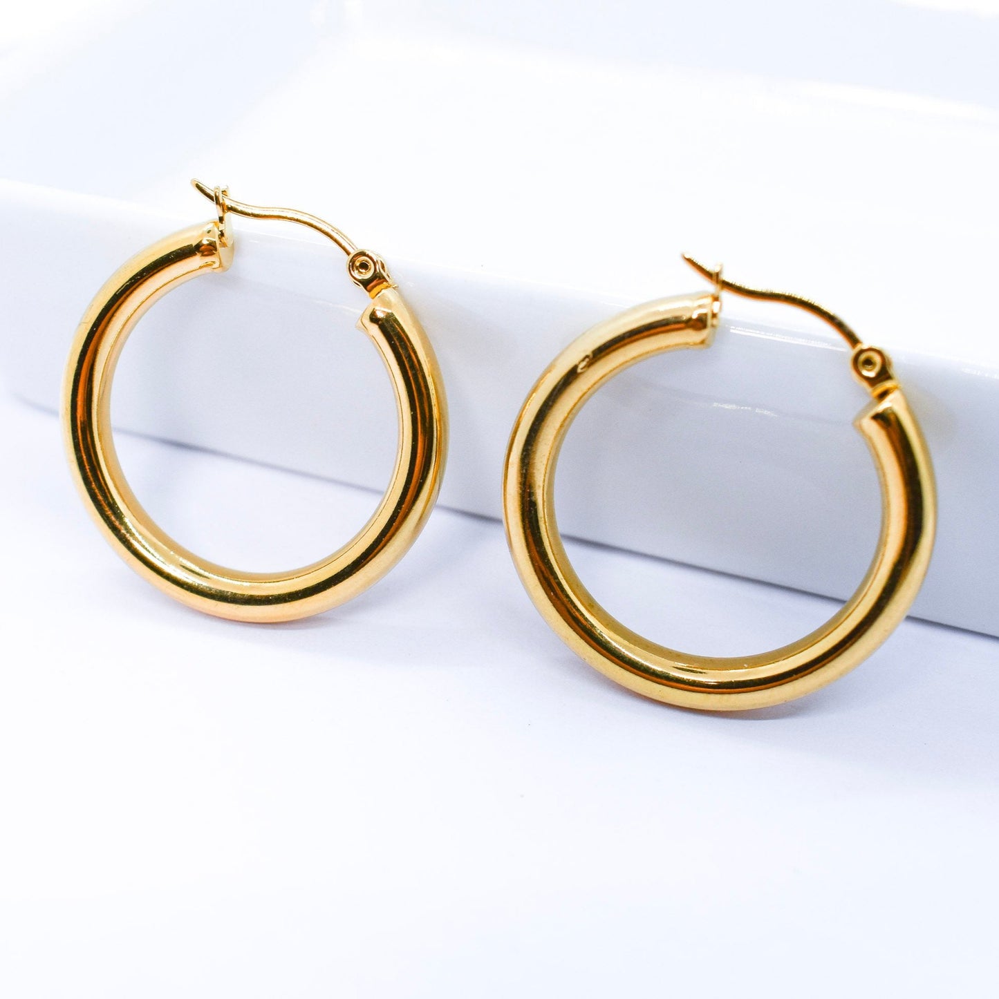 golden hoops