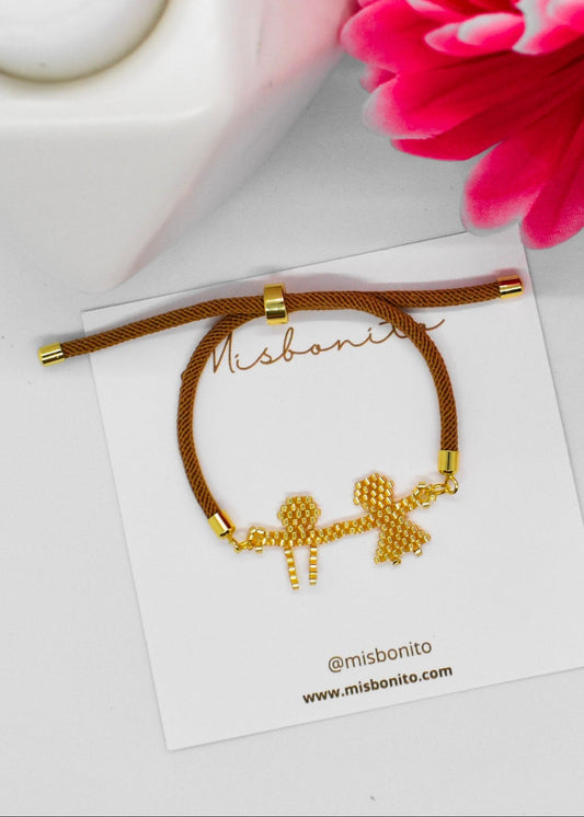 golden kids bracelet