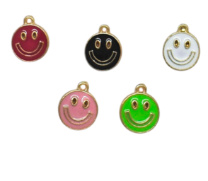 happy face charms