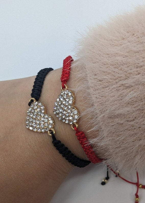 heartstrassbracelets