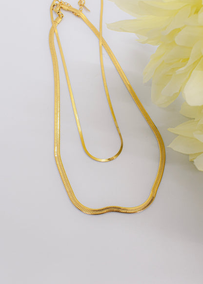 herringbone necklaces 
