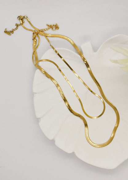snake golden necklaces
