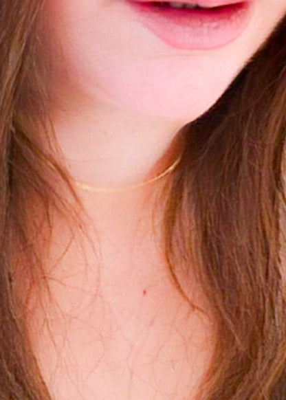 herringbone necklace