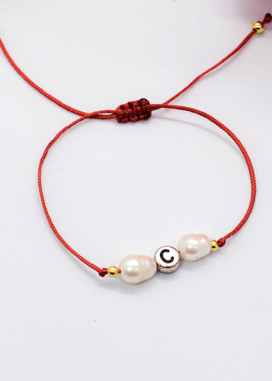 inital letter c bracelet