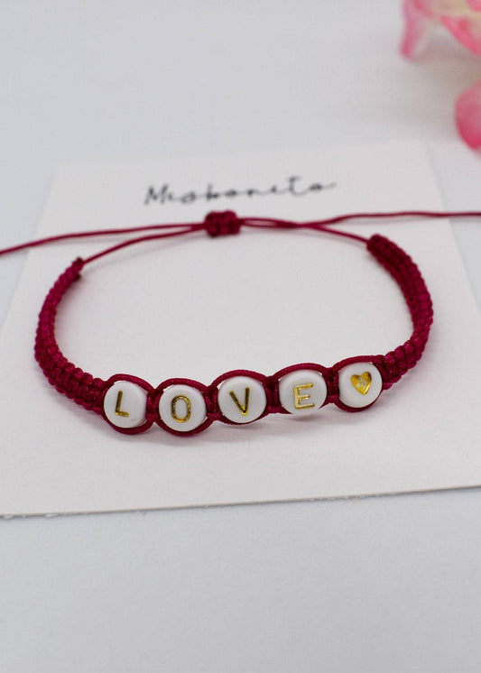 love bracelet red