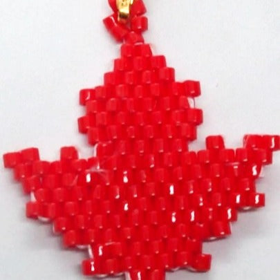 Canada Day Maple leaf necklace