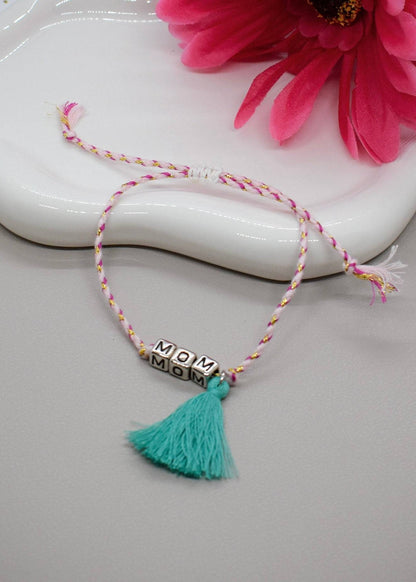 moms tassel bracelet