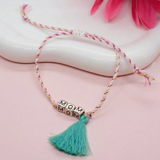 moms tassel bracelet