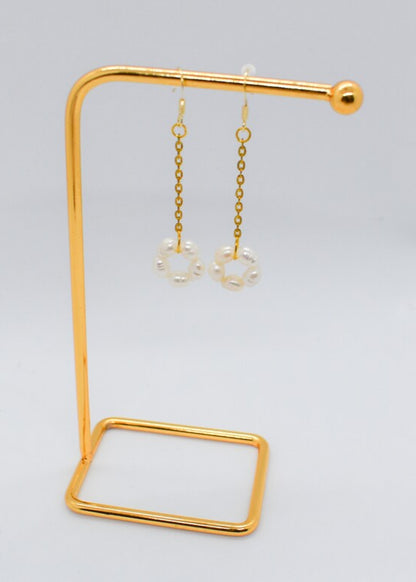 pearl earrings