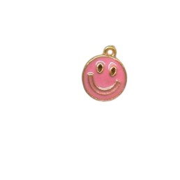 pink happy face