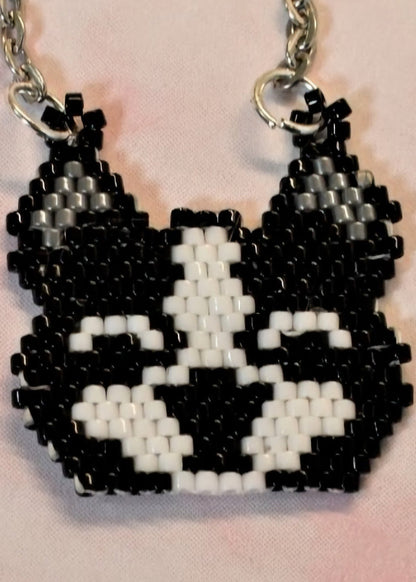 Pug face necklace