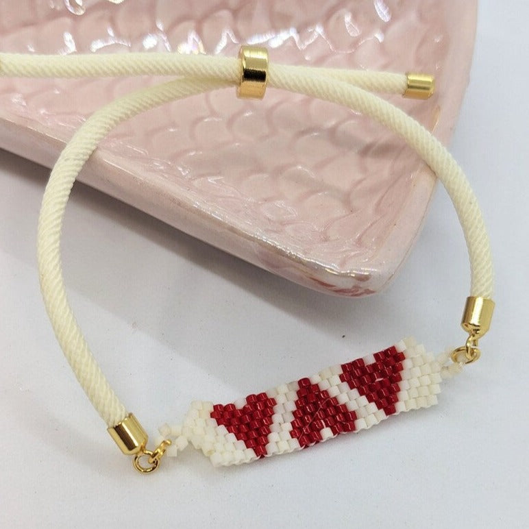 Miyuki love bracelet