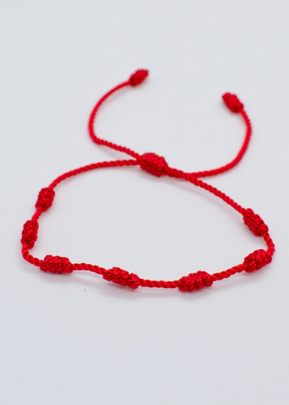 seven knots string bracelet