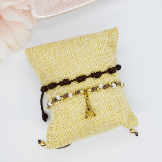 SEVEN KNOT BRACELET DUO