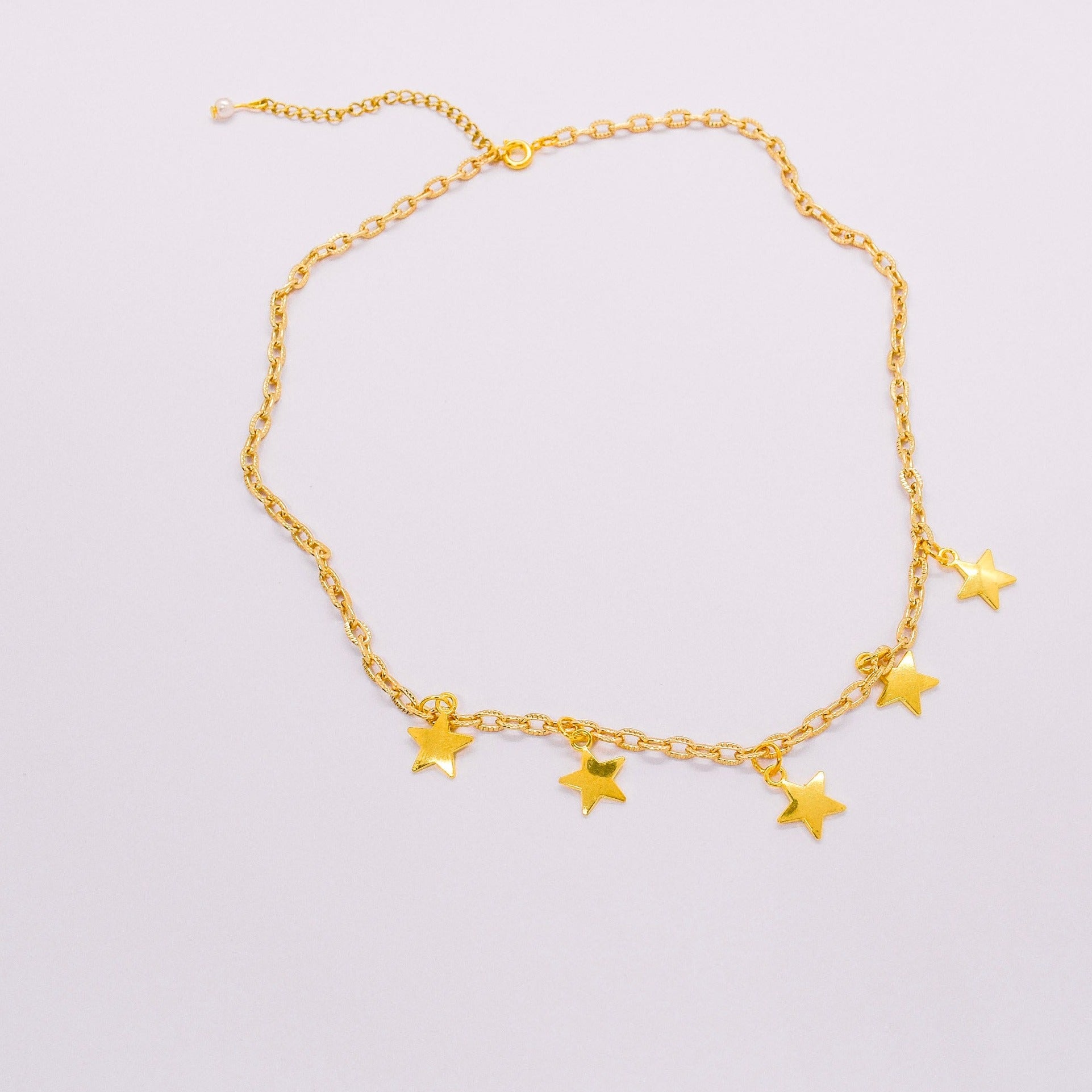 Golden Stars Necklace