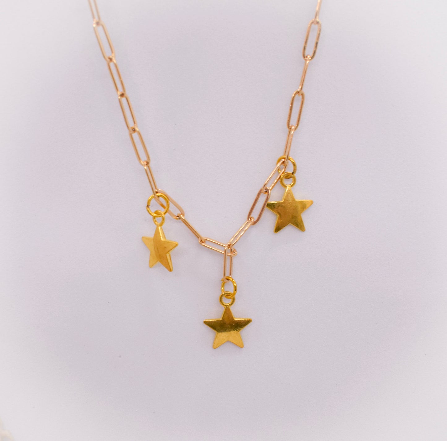 3goldenstarsnecklace